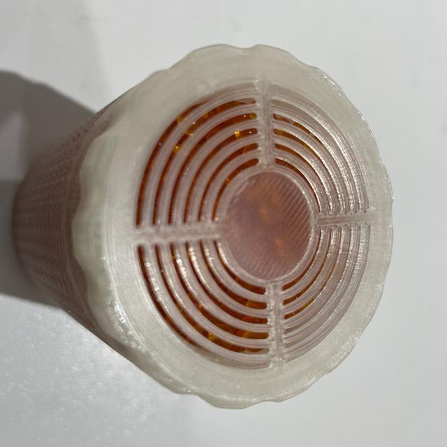 Deckel mit Fenster für silica-gel-spool-container 3D model thumbnail