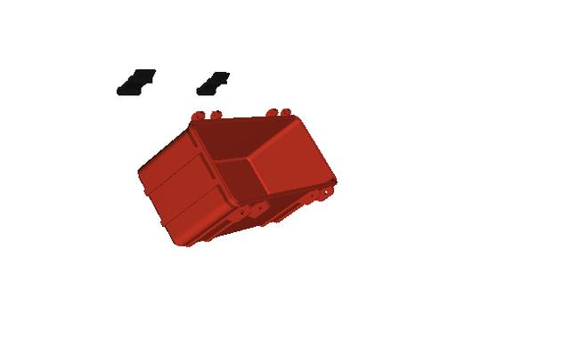 Wast Bag Rugged Box 3D model thumbnail
