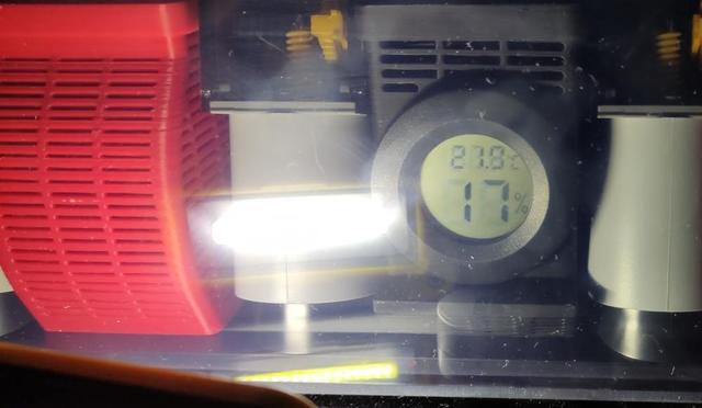 Bambu Lab AMS Hygro+Thermometer+Dry Box remix 3D model thumbnail
