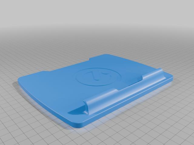 Echelon Sport-S Tablet Stand 3D model thumbnail