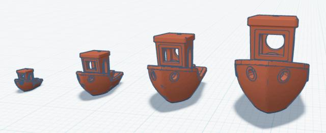 Chimney-less Benchy - 4 Sizes for Faster Calibration 3D model thumbnail