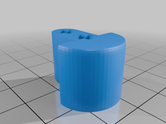 custom fat cranks for 4x6 piston engines 3D model thumbnail