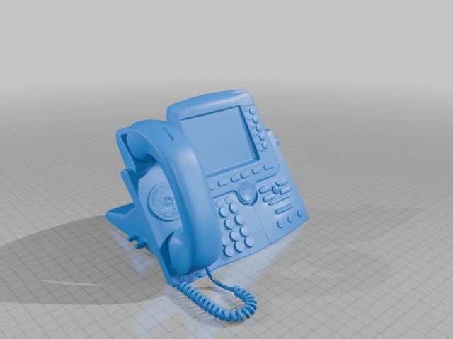 Cisco IP Phone 3D model thumbnail