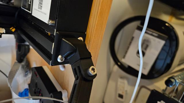 Ender 3 mount for articulated arm 3D model thumbnail