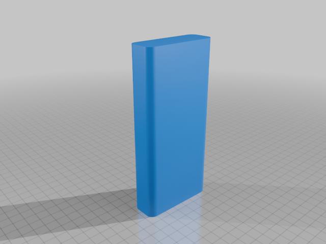 Mi Powerbank 2C 3D model thumbnail
