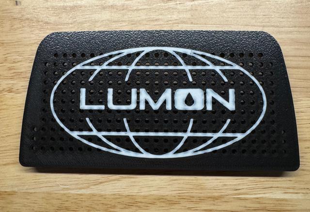Serverence Speaker Front Grill With Lumon Logo 3D model thumbnail
