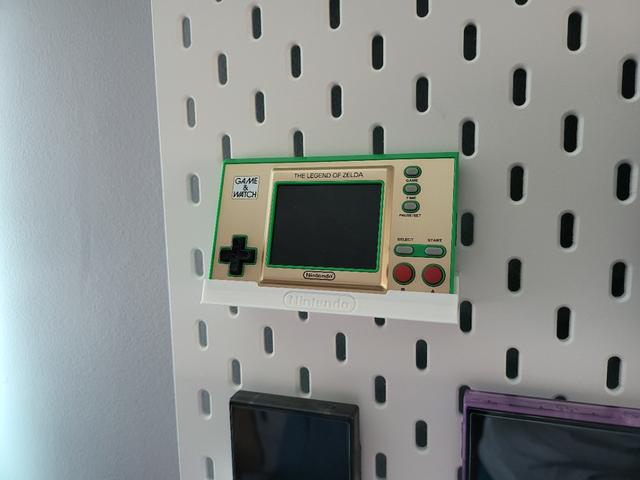 Game & Watch Ikea Skadis Mount 3D model thumbnail