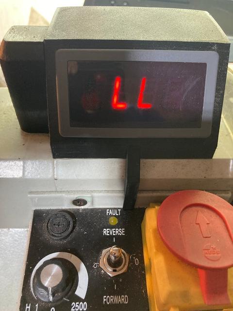 Lathe Tachometer housing 3D model thumbnail