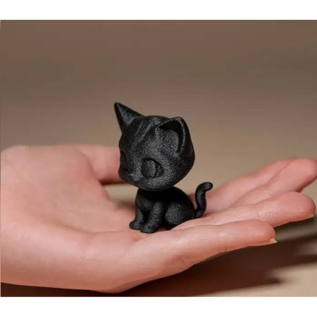 Kitten Figurine 3D model thumbnail