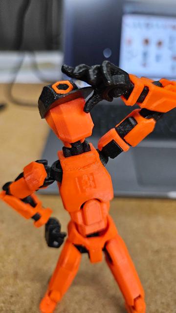 Dummy 13 Prusa hexagon hat 3D model thumbnail