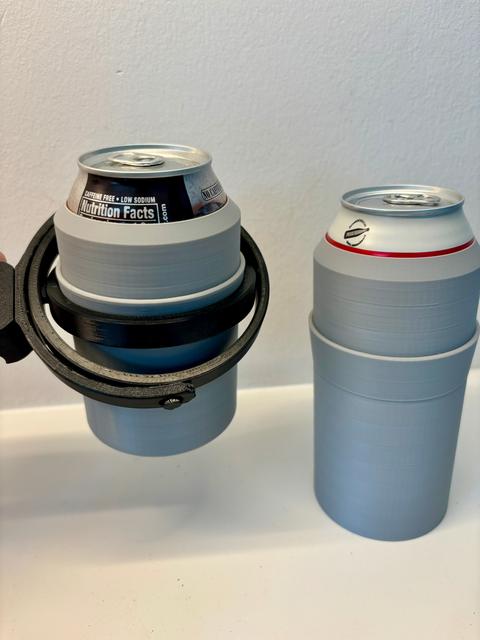 Can drink koozie for gimbal holder 3D model thumbnail