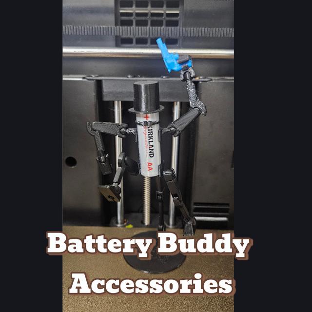 Battery Buddy Accessories 3D model thumbnail