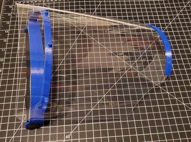 Flip Up Face Shield/Prusa PRO Remix 3D model thumbnail