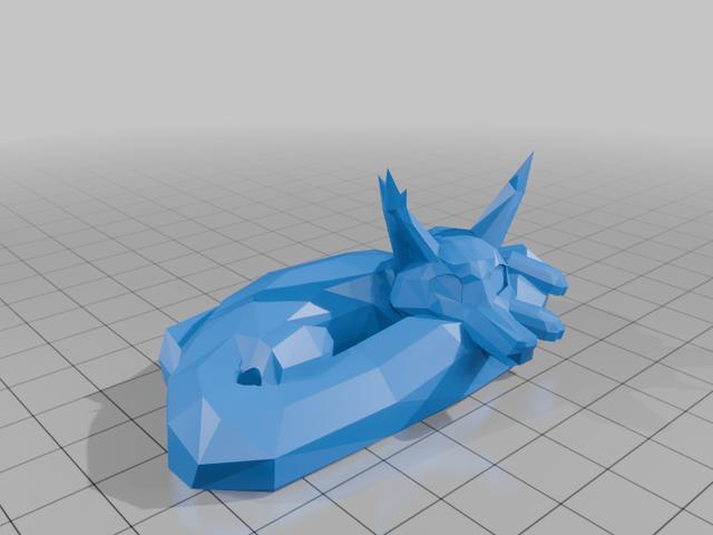 3d lapfox logo 3D model thumbnail