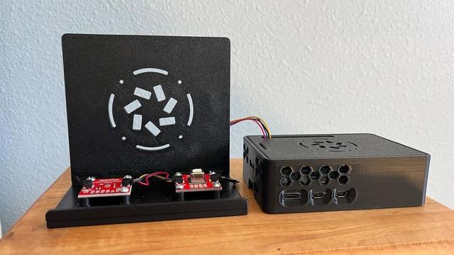 TRMNL Sensor Stand 3D model thumbnail