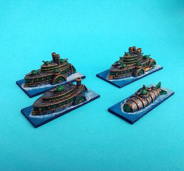 Super Tiny Dwarf Fleet 3D model thumbnail