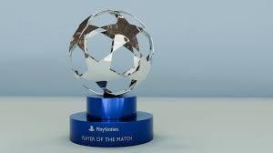 Champions League MVP Trophy 3D model thumbnail