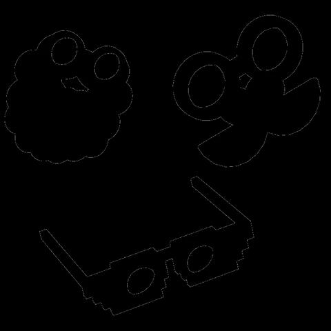 Otto DIY robot face accessories 3D model thumbnail