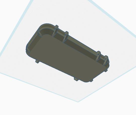 Flipper Zero Case Wifi-Top Clean, without Text 3D model thumbnail