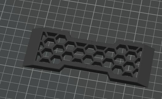 Mini 2 sided HexScraper 3D model thumbnail