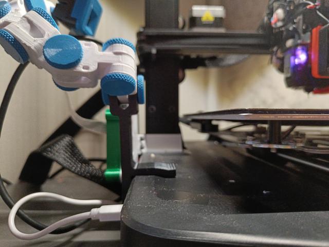 Ender 3 V3 SE Raspberry Camera Mount 3D model thumbnail