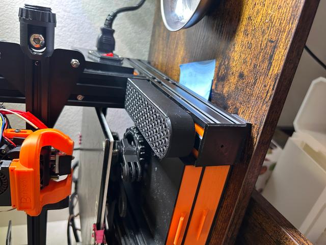 Compact Sliding Lid Storage Box for Ender 3 / Ender 3 Pro 3D model thumbnail