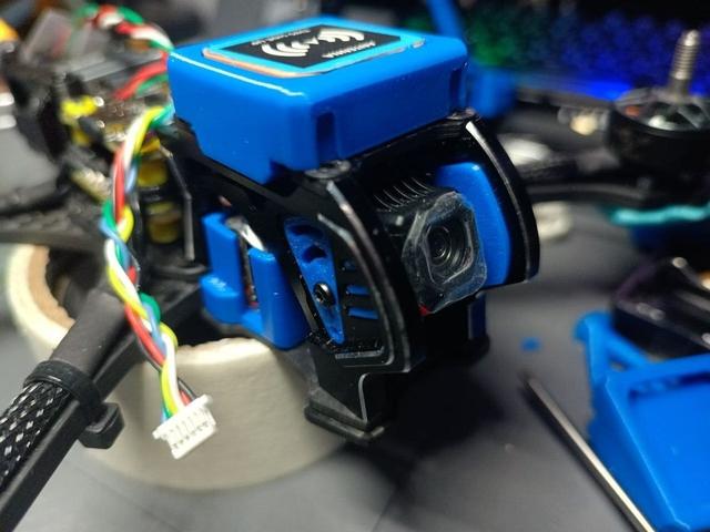 GEPRC MARK5 / PHISITAL MARK5 — Easy-Fit Bottom-Load GPS Mount (GE-M1025-DQ) 3D model thumbnail