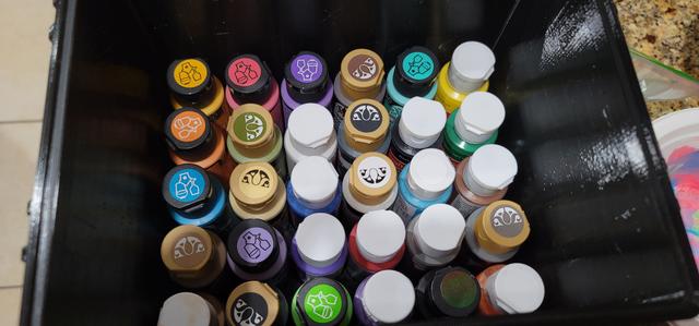 SBox Craft Paint Inserts 3D model thumbnail