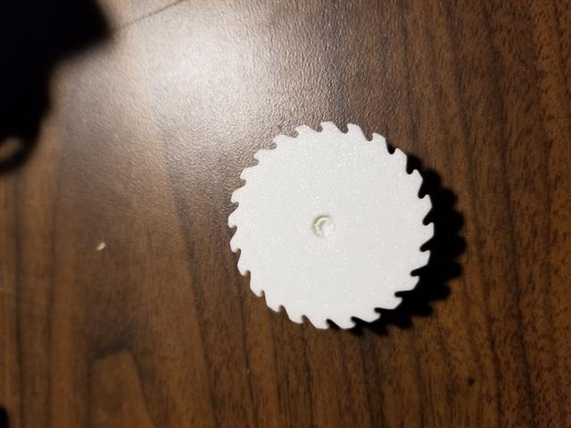 Circular Sawblade SV06 extruder visualizer (remix) 3D model thumbnail