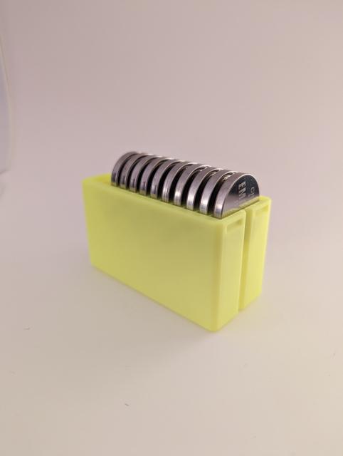 CR2450 Insert for Rugged Box with Universal Slots 3D model thumbnail