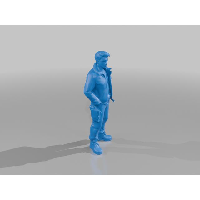 plain clothed detective  3D model thumbnail