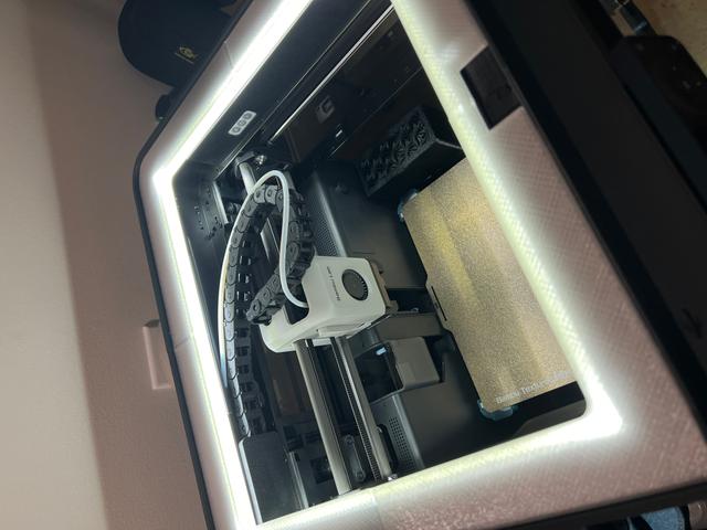 Clear LED diffuser ARC Enclosure Riser 10mm 3D model thumbnail