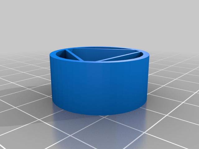 adaptador AA to clase C 3D model thumbnail