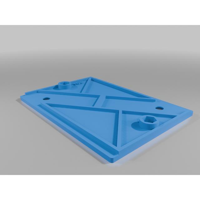 Crazy Cart Controller Bracket. 3D model thumbnail