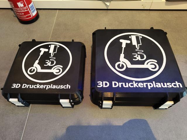 3D Druckerplausch Filament Box based on Tool Box 3D model thumbnail