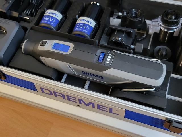 Dremel 8240 Gridfinity Holder 3D model thumbnail