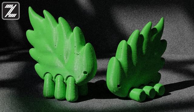 Flexi Leafbug 3D model thumbnail