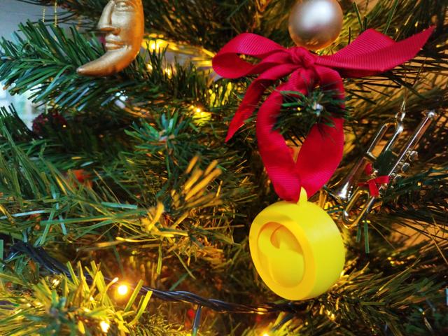 Christmas fidget Bauble 3D model thumbnail