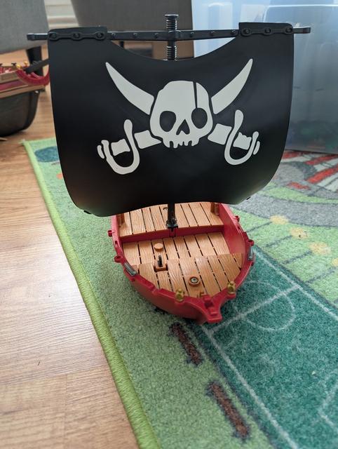 Playmobil voile bateau pirate - 5298 3D model thumbnail