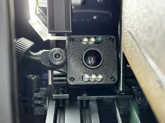 Ender 5 S1 Back Corner Arducam Camera Case 3D model thumbnail