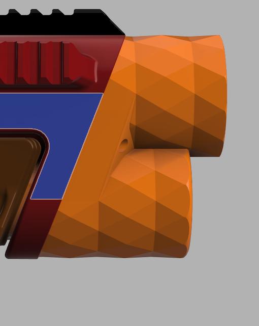 Geodesic Breacher Front End 3D model thumbnail