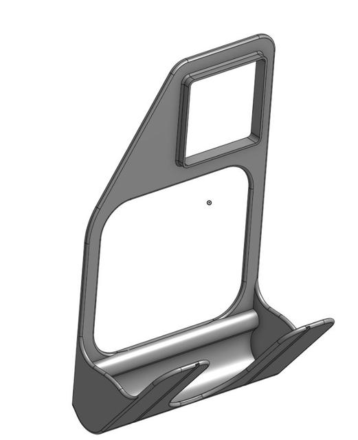 Phone holder VERT SIDE V6 3D model thumbnail