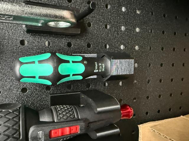 Peglock mount for Wera 816R 3D model thumbnail