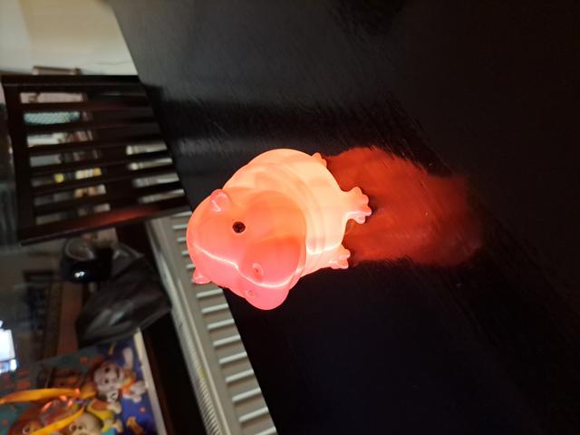 Hippo lantern 3D model thumbnail