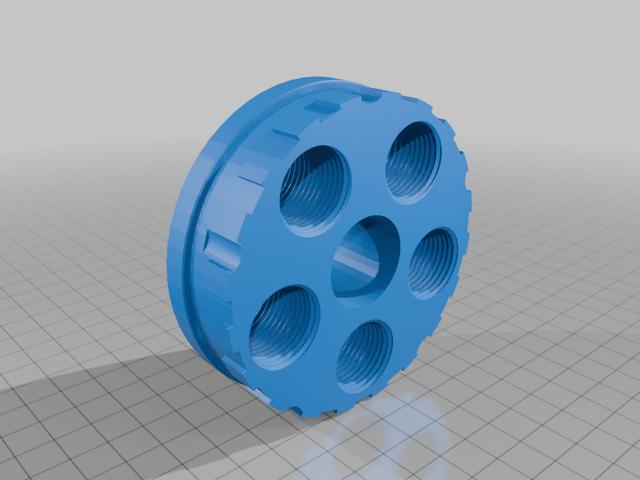Lee Loadmaster Turret 3D model thumbnail