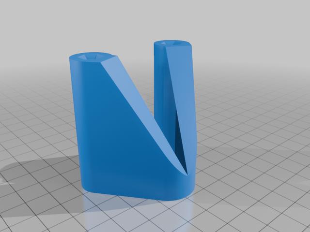 Skateboard Deck Wall Mount 3D model thumbnail