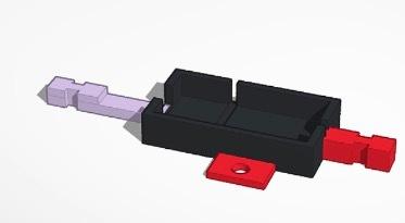 Heltec V4 MeshCore/Meshtastic board bracket 3D model thumbnail