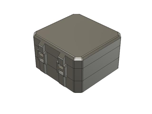 Darkstar22 Carry Case 3D model thumbnail