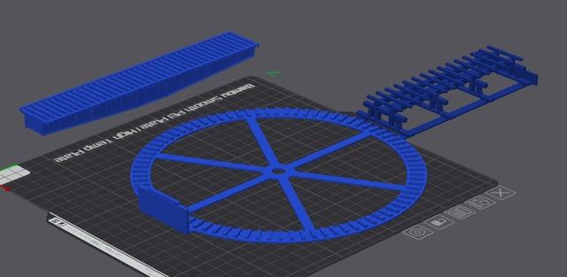 Stuart VA Turntable - HO scale 3D model thumbnail
