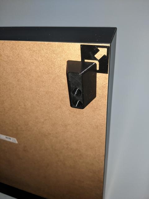 Prusa Enclosure V2 Lid Guide Remix 3D model thumbnail